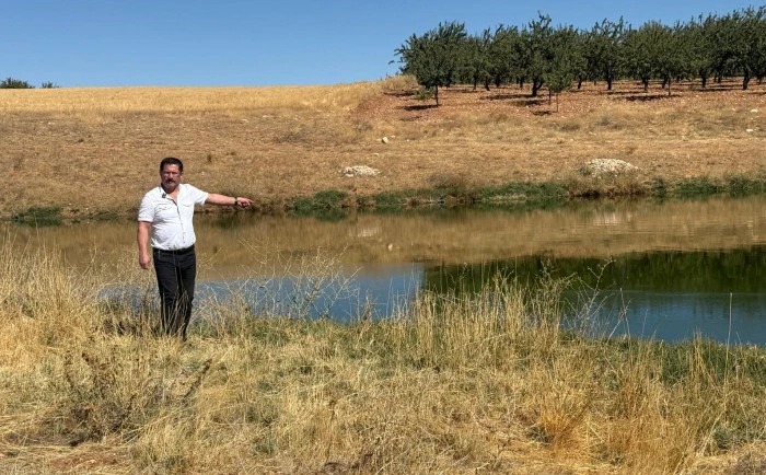 Darende Yeniköy'de Kanalizasyon Göleti