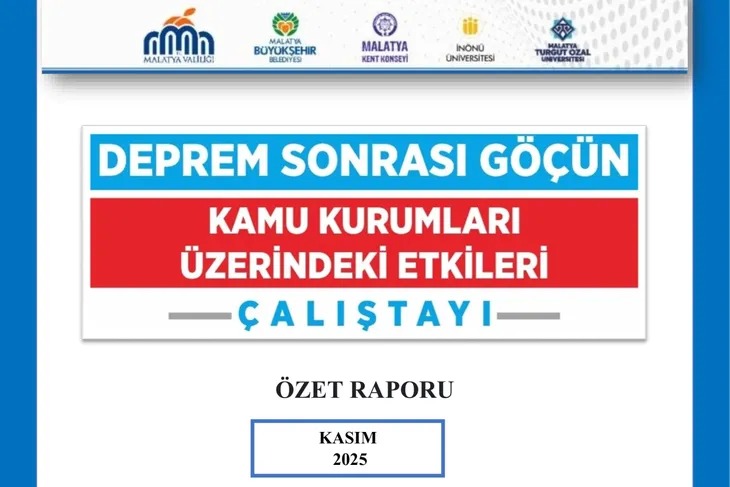 Deprem Nedenli Göçün Özet Raporu Yayınlandı