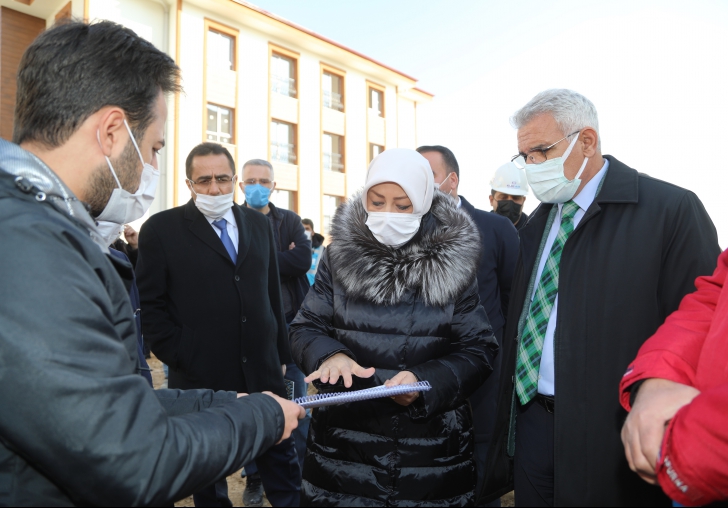 DEPREMZEDELERİN KONUTLARI NİSAN AYINDA TESLİM EDİLECEK