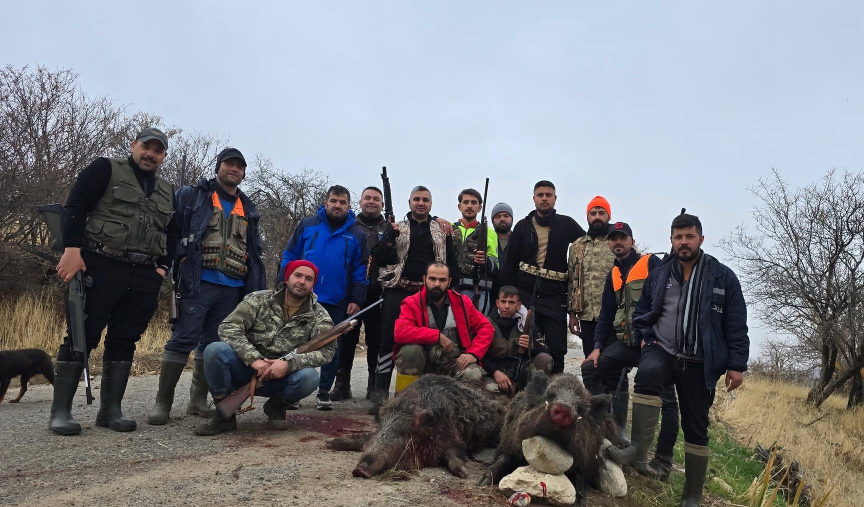 Doğanşehir'de Domuz Avı Başladı