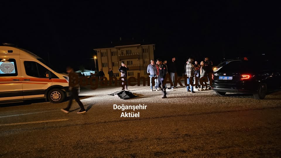 Doğanşehir'de Kazada Bir Kişi Öldü