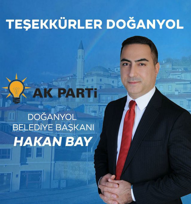 Doğanyol'da Hakan Bay Yeniden Seçildi