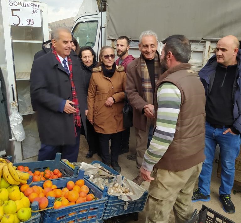 Dr. Vahap Şahin Akçadağ'ın Köylerini Ziyaret Ediyor