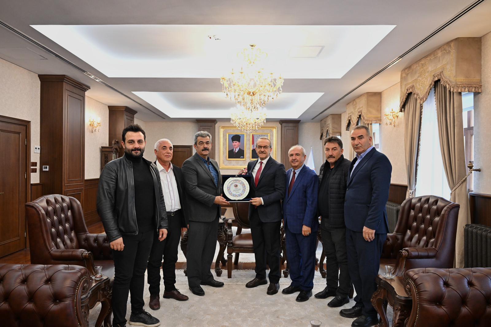 Drejanlılar Derneği'nden  Vali Yavuz'a  Ziyaret