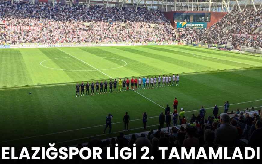 Elazığspor Play Off oynamaya hak kazandı