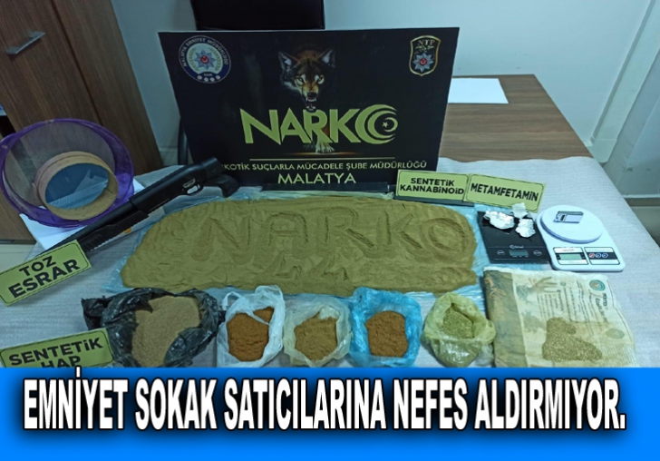 EMNİYET SOKAK SATICILARINA NEFES ALDIRMIYOR.