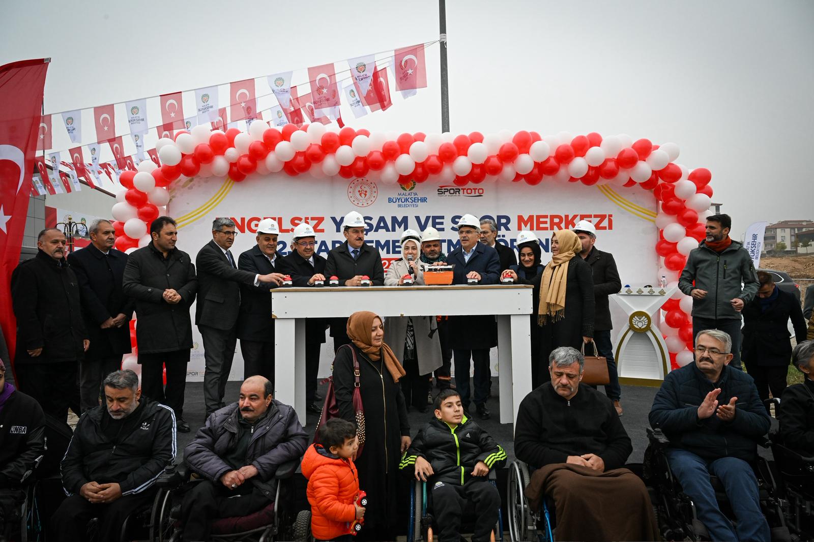Engelsiz Yaşam ve Spor Merkezi’nin Temeli Atıldı