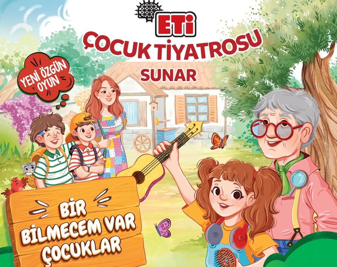 Eti Çocuk Tiyatrosu Malatya'da Çocuklarla Buluşacak