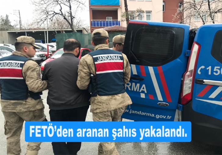  FETÖden aranan şahıs yakalandı.