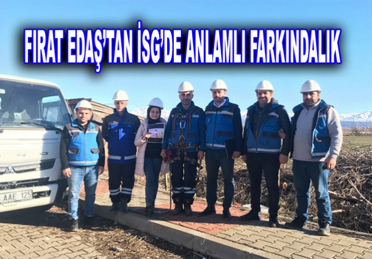 FIRAT EDAŞTAN İSGDE ANLAMLI FARKINDALIK