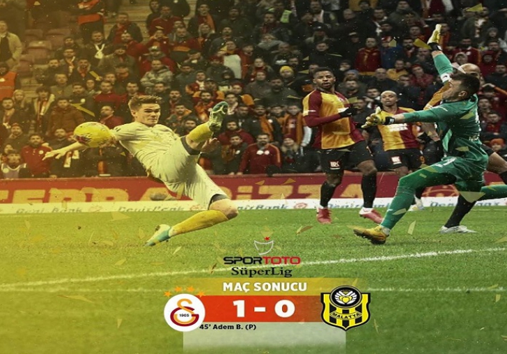                Galatasaray :1 Yeni Malatyaspor :0