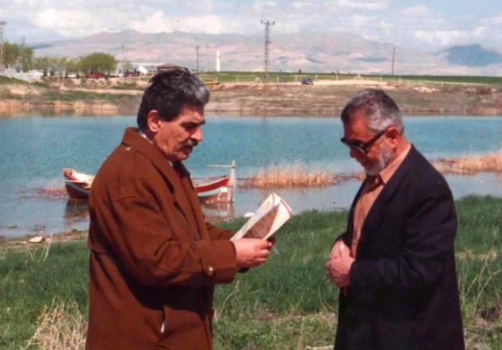 Gazeteci Şemsi Belli ve Bahattin Erdem dostluğu