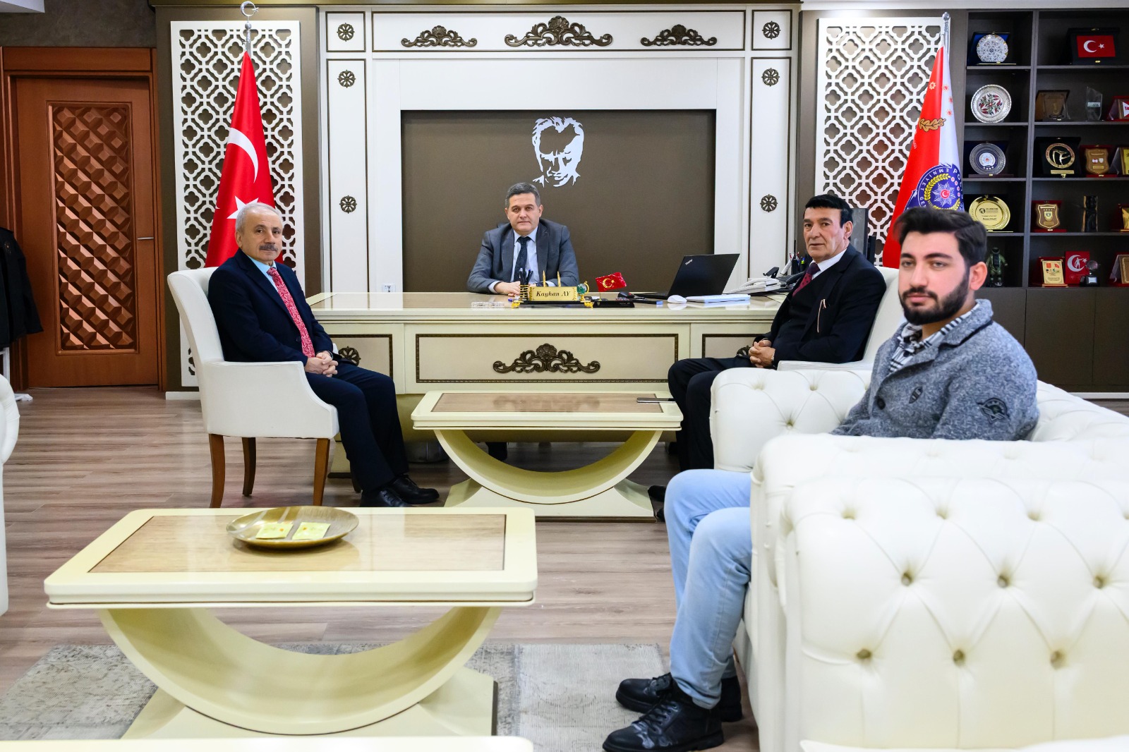 Gazeteciler Cemiyetinden Emniyet Müdürü'ne Ziyaret