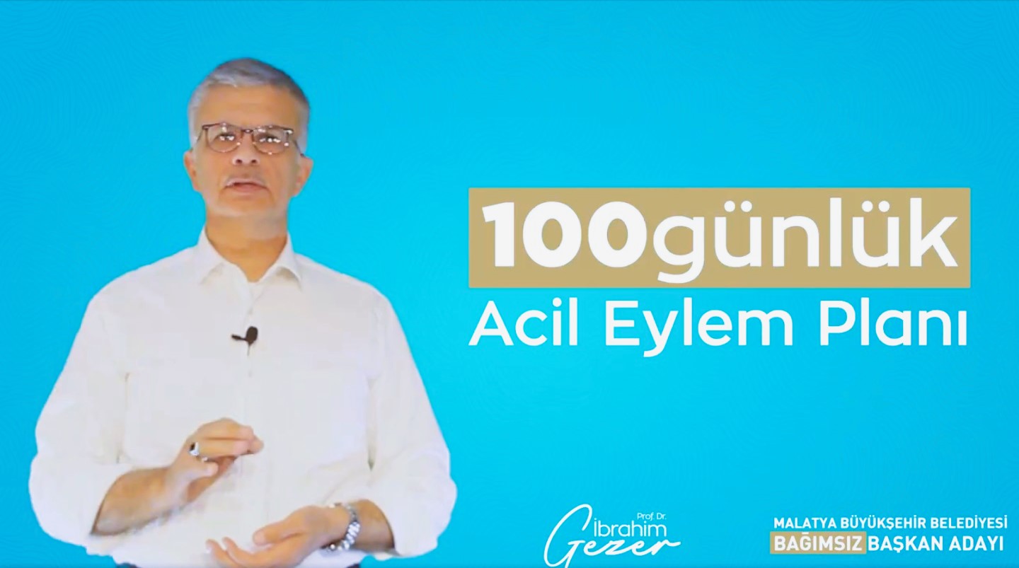 GEZER, 100 GÜNLÜK ACİL EYLEM PLANINI AÇIKLADI