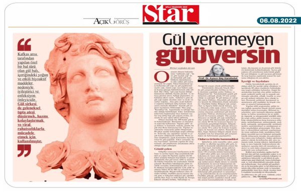 Gül veremeyen gülüversin