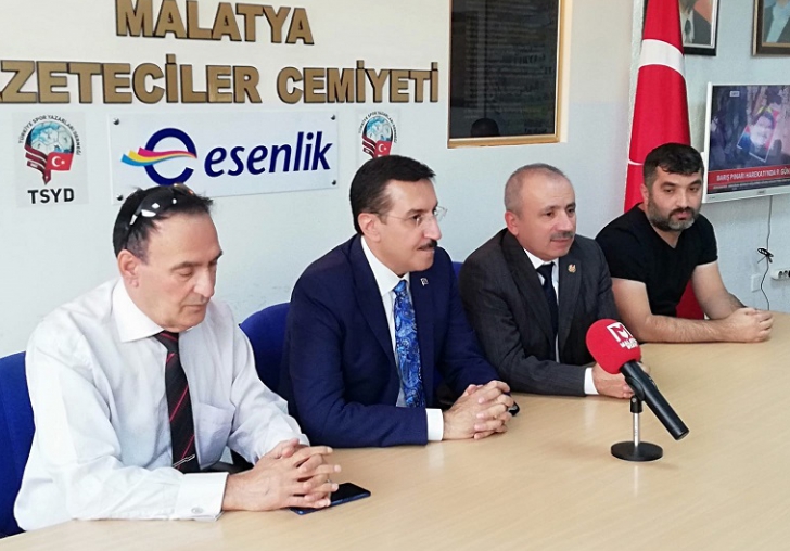 Gümrük ve Ticaret eski Bakanı Bülent Tüfenkci,Malatya Uçak seferleri rahatsız ediyor