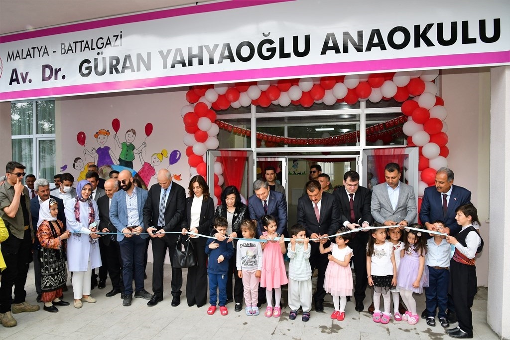 Güran Yahyaoğlu Anaokulu Törenle Açıldı