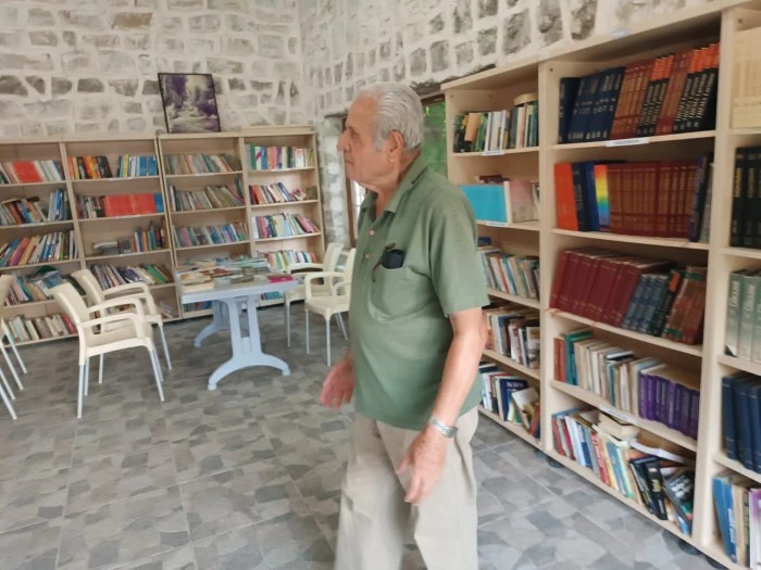 Gürpınar'da Kütüphane var Okuyucu Yok