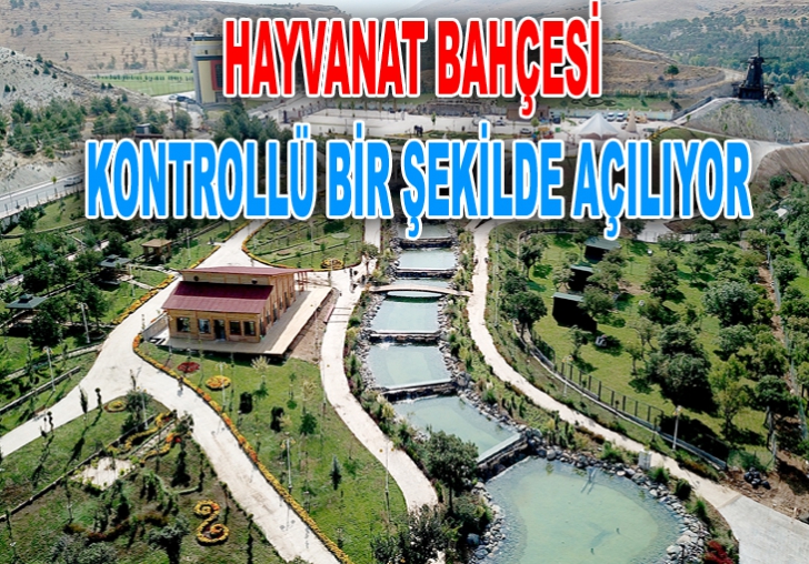 HAYVANAT BAHÇESİ KAPILARINI ZİYARETÇİLERİNE AÇIYOR