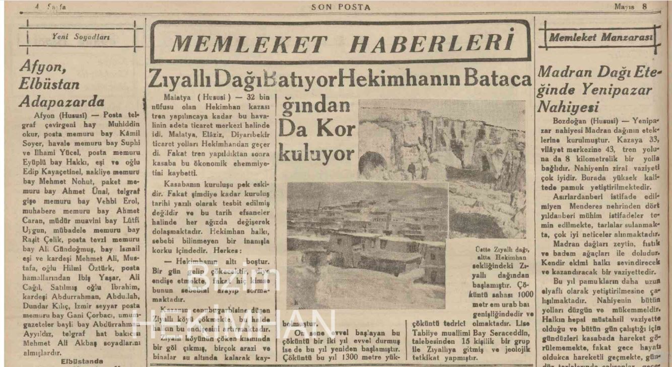 HEKİMHAN'IN BATACAĞINDAN KORKULUYOR