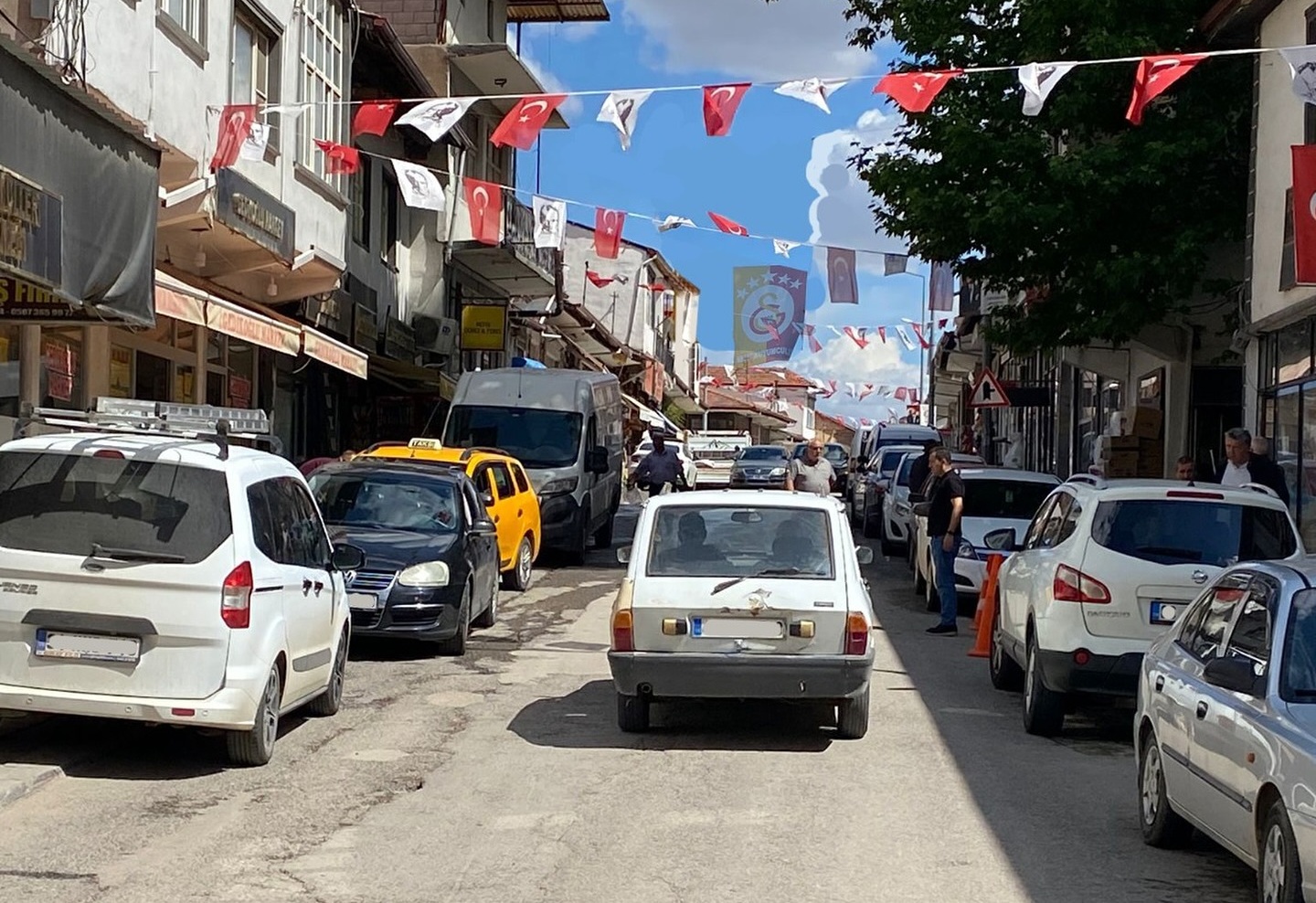 Hekimhan'da Otopark Çileye Dönüştü