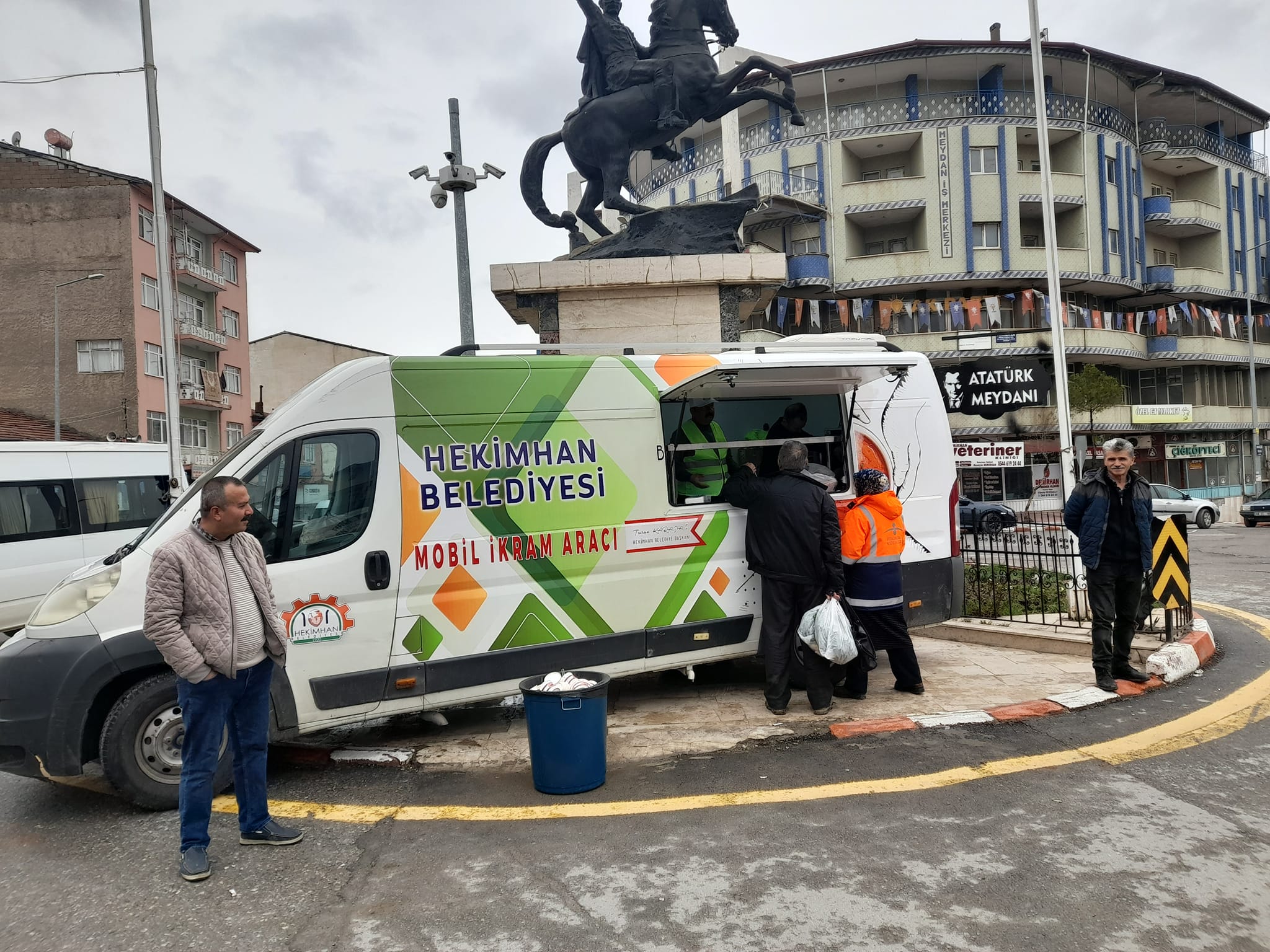 Hekimhan Belediyesi Mobil İkram Aracı Hizmete Girdi