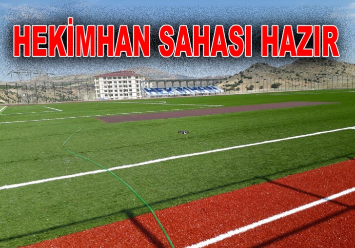 Hekimhan Futbol Sahası Tamamlandı 