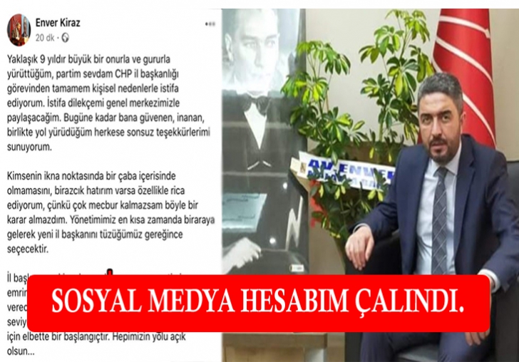 HESABIM ÇALINDI.