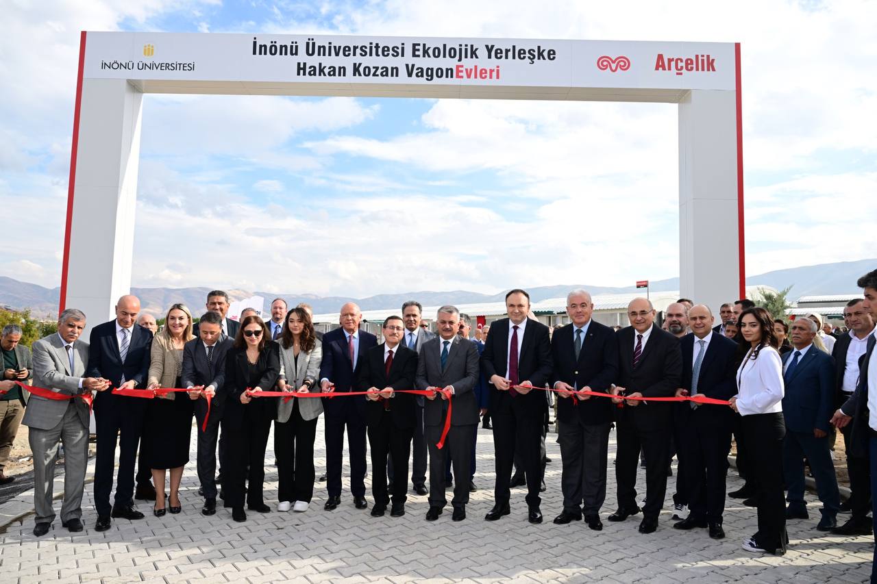 İnönü Üniversitesi'nde Vagonevlerin Açılışı Gerçekleşti