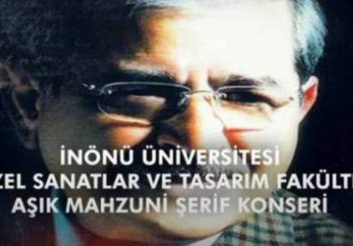 İnönü Üniversitesinde Aşık Mahzuni Türküleri Konseri