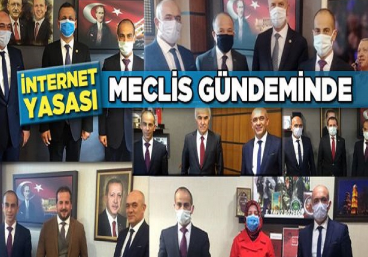 İnternet Yasası Meclis Gündemine Girdi