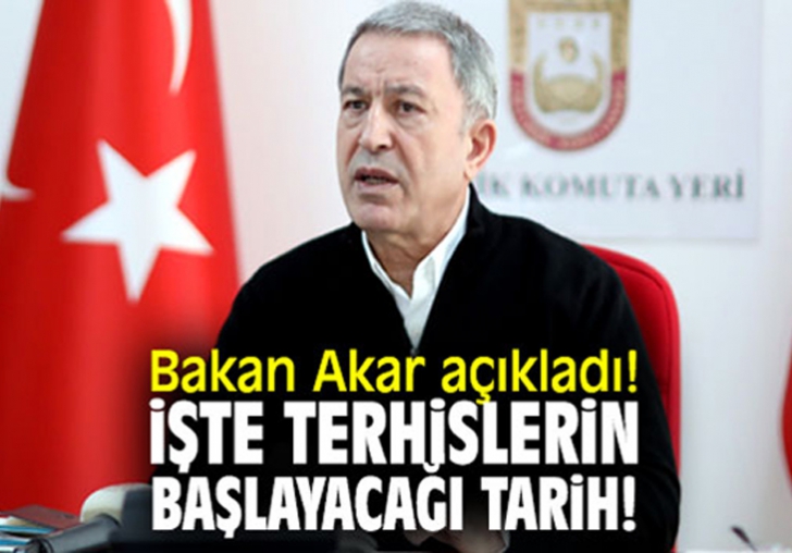 İşte terhislerin başlayacağı tarih