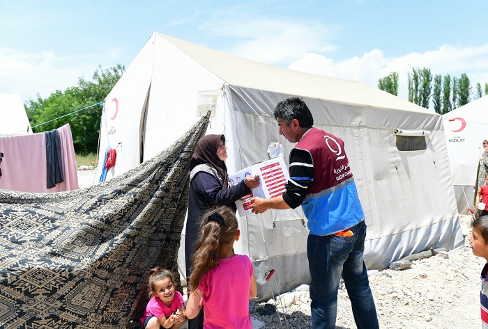 KATAR HÂYIR DERNEĞİ MALATYA'YA YARDIM GÖNDERDİ