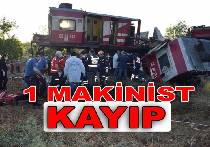 Kayıp makinist 12 saat sonra ölü bulundu