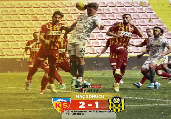 Kayseri'de yıkıldık... Yeni Malatyaspor ateşe düştü:2-1