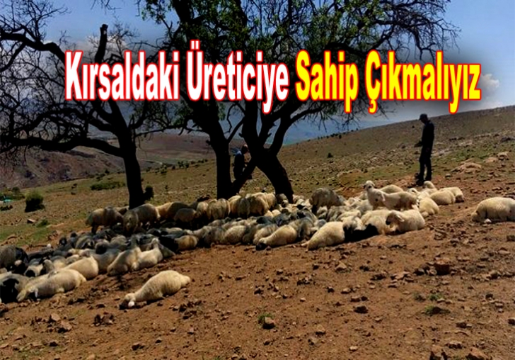 Kırsaldaki Üreticiye Sahip Çıkmalıyız