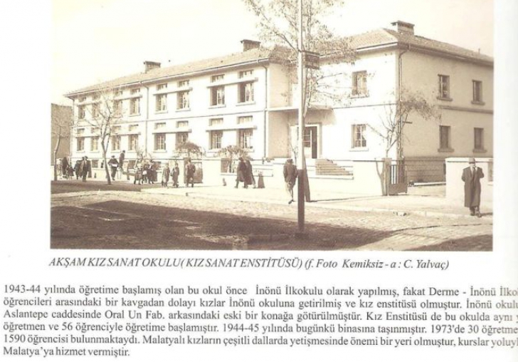 Kız Enstitüsü binası 1943 yılından beri hasar görmedi