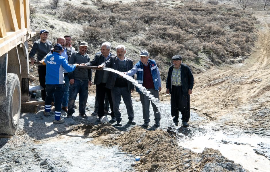 KULUNCAK KARAÇAYIR’IN SU SORUNU ÇÖZÜLÜYOR