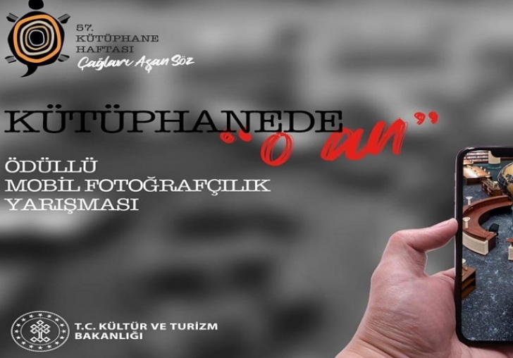 'Kütüphanede O An' Mobil Fotoğrafçılık Yarışması