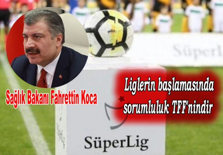  Liglerin başlamasında sorumluluk TFF'nindir