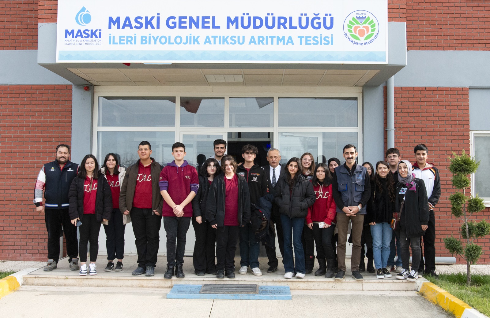 LİSE ÖĞRENCİLERİNDEN MASKİ’YE ZİYARET