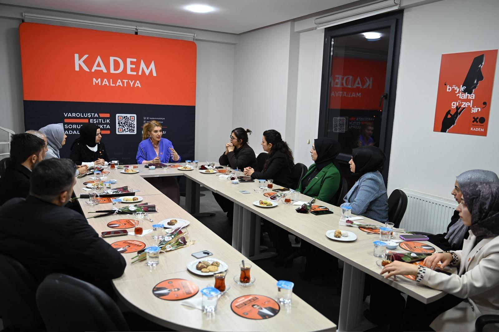 MİLLETVEKİLİ ÖLMEZTOPRAK KADEM’İ ZİYARET ETTİ