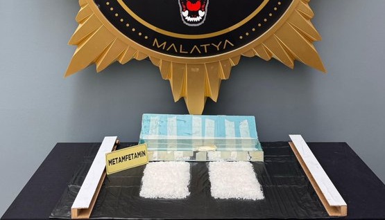 Malatya'da 2 Kilo Metamfetamin Ele Geçirildi