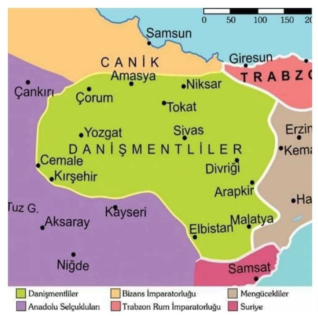Malatya'da Danişmentliler Devleti