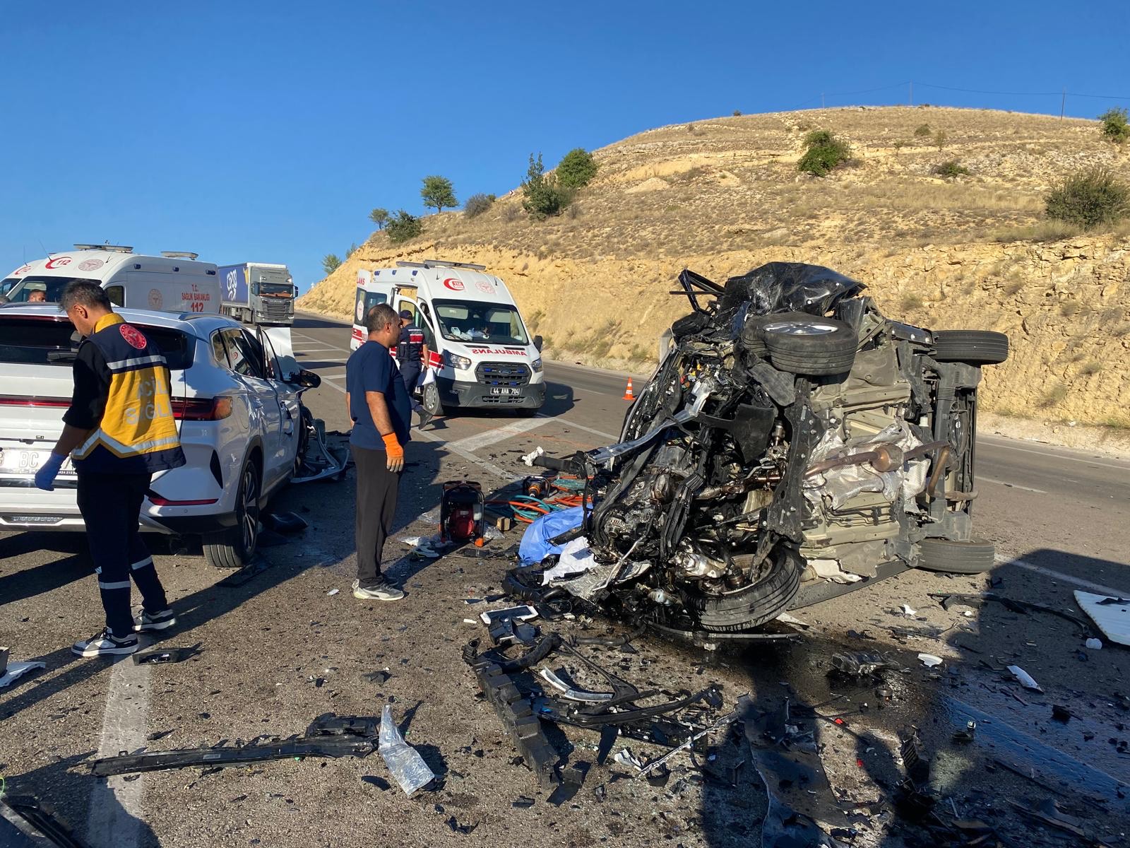 Malatya'da Feci Kaza: 4 Ölü, 2 Yaralı