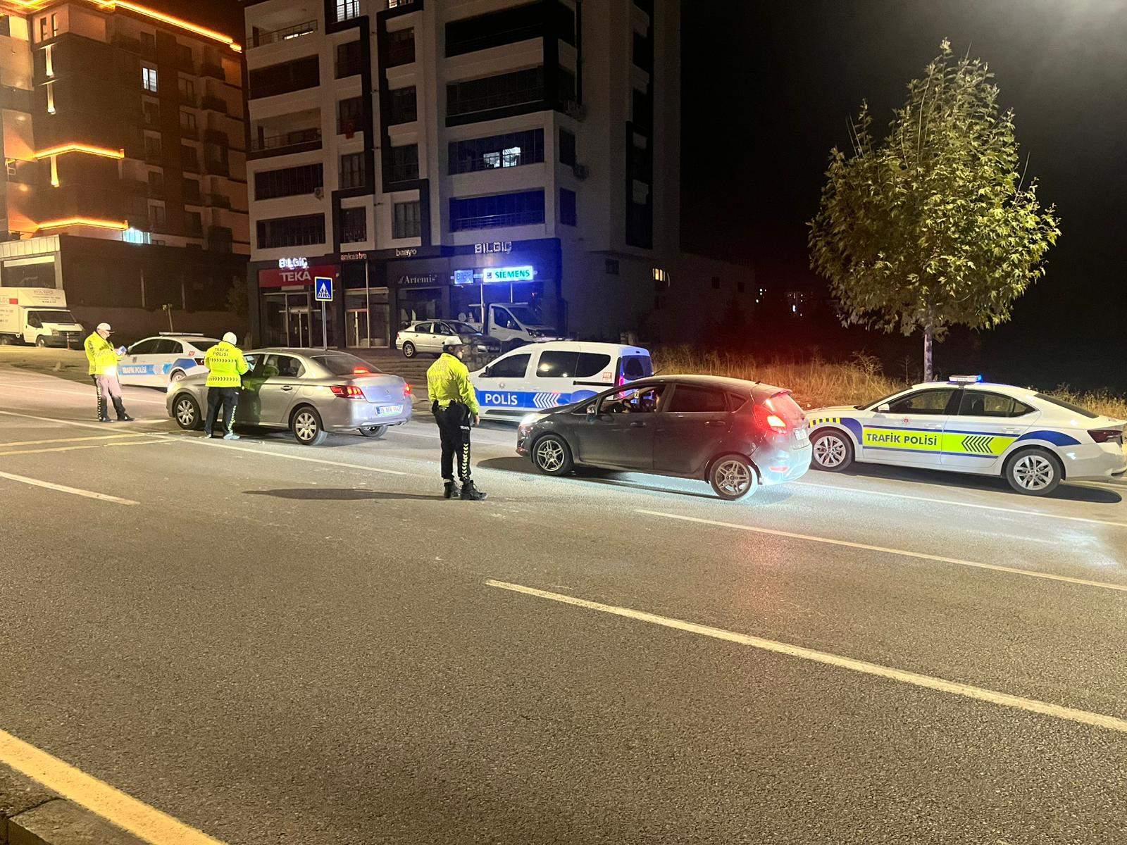 Malatya'da Gece Kontrolleri Artırıldı