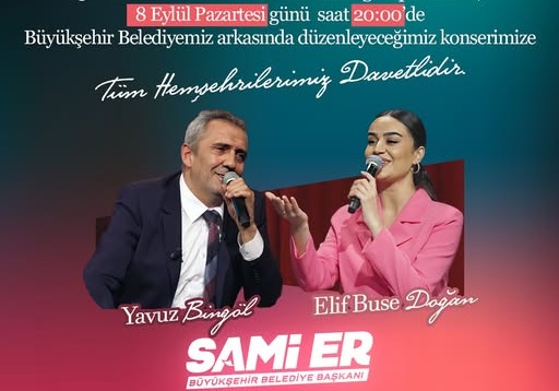 Malatya'da Yavuz Bingöl Konseri