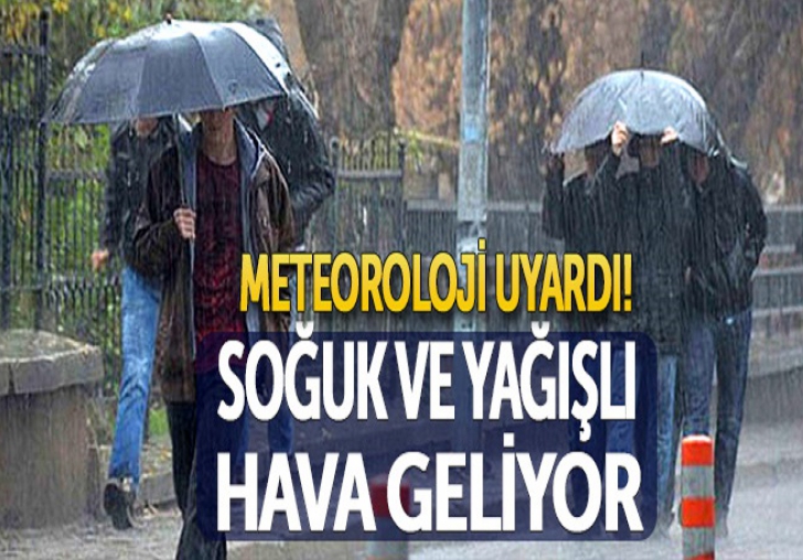 Malatya Çevresine Yağışlı Hava Geliyor