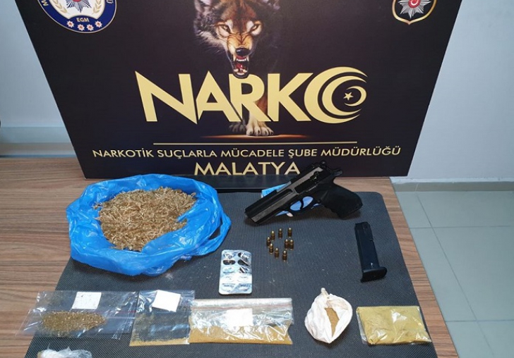 Malatya'da 10 uyuşturucu şüphelisi tutuklandı