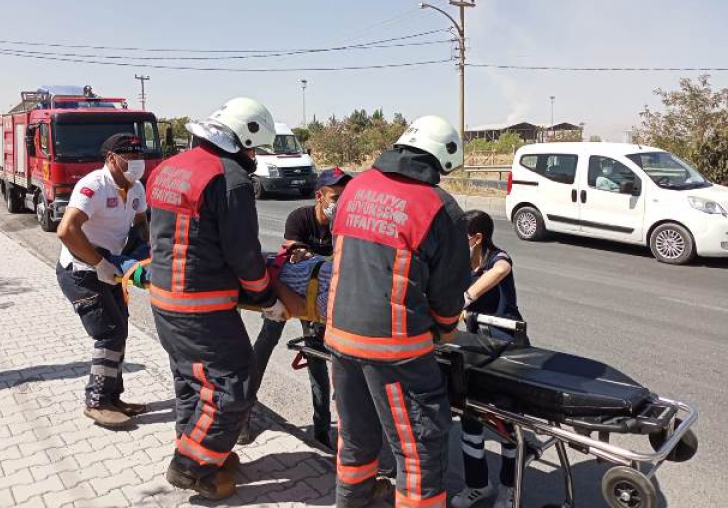 Malatyada 2 ayrı trafik kazasında; 5 kişi yaralandı